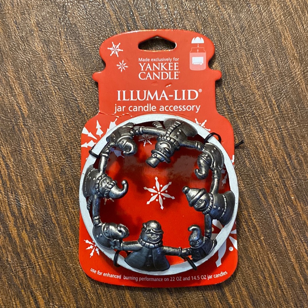 NEW: Yankee Candle Illuma-Lid: Snowmen!